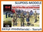 ICM 48084 - Soviet Air Force Pilots and Ground Personnel 1943-1945 1/48